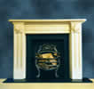 Click for details on Grape-Leaf Roundel fireplace
